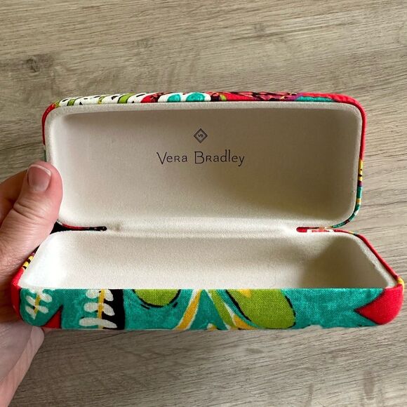 Vera Bradley Rumba Pattern Hard Sunglasses Case - Picture 7 of 10